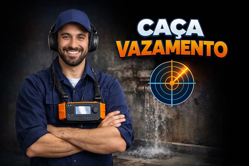 Caça Vazamento na Asa Sul - DF