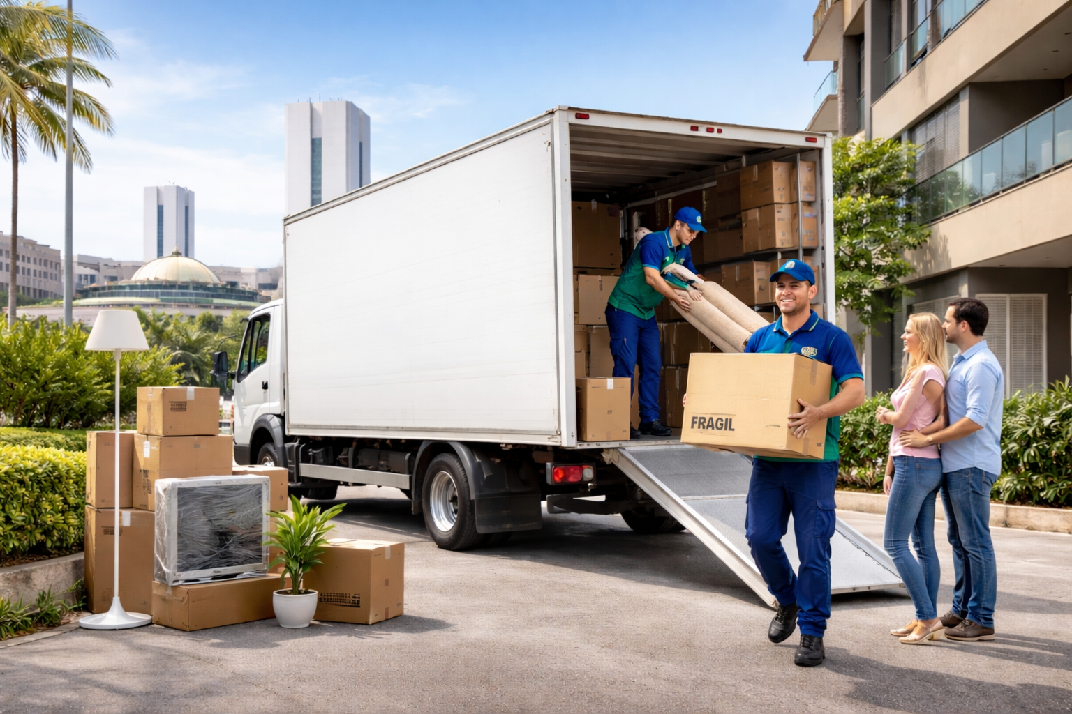 Empresa de Mudança em Águas Claras - DF
