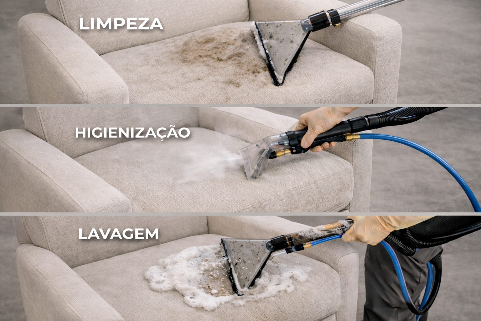 Limpeza de Poltrona em Brasília - DF  