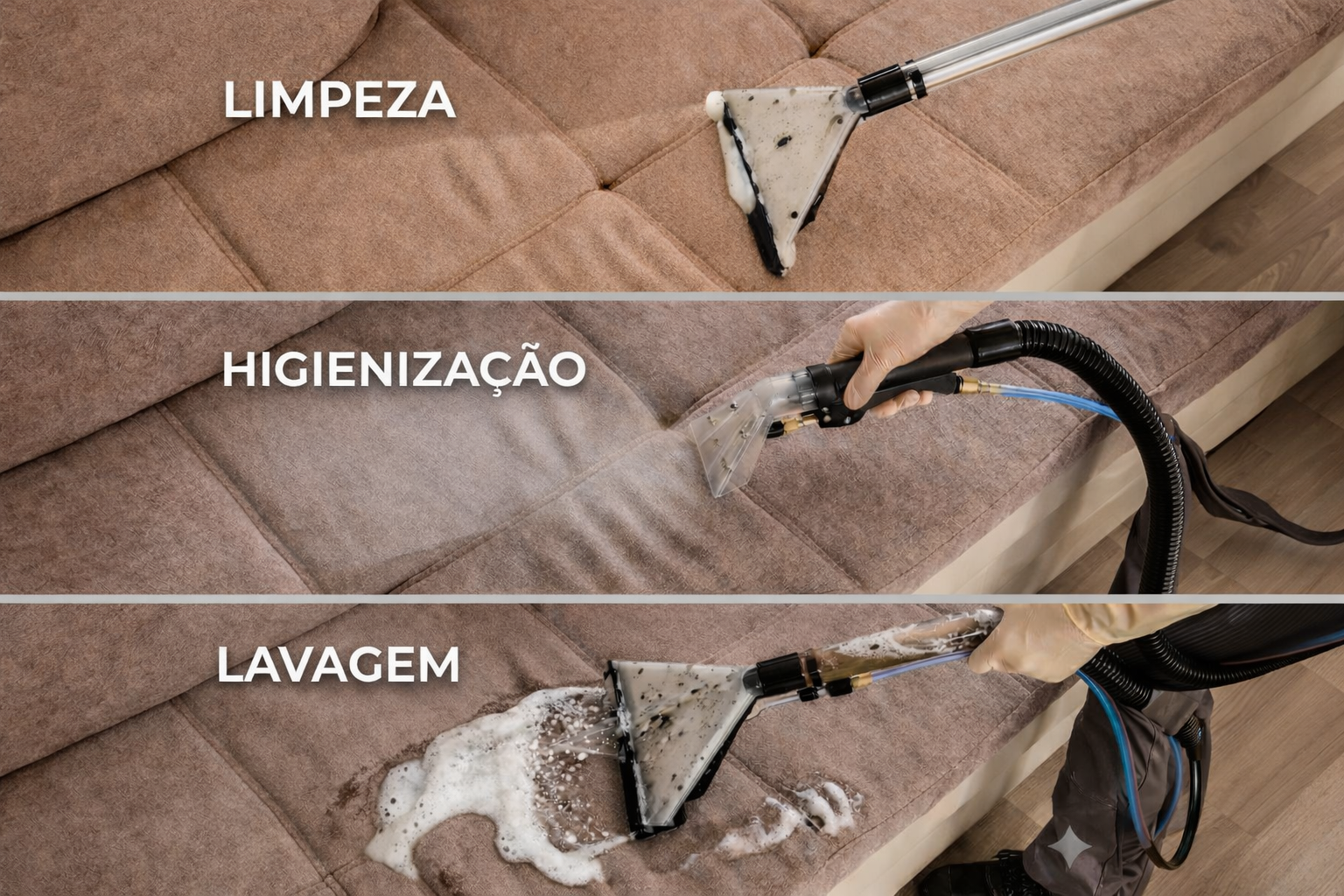 Limpeza de Sofá em Brasília - DF