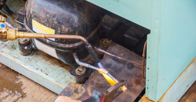 Manutenção de Motor de Geladeira