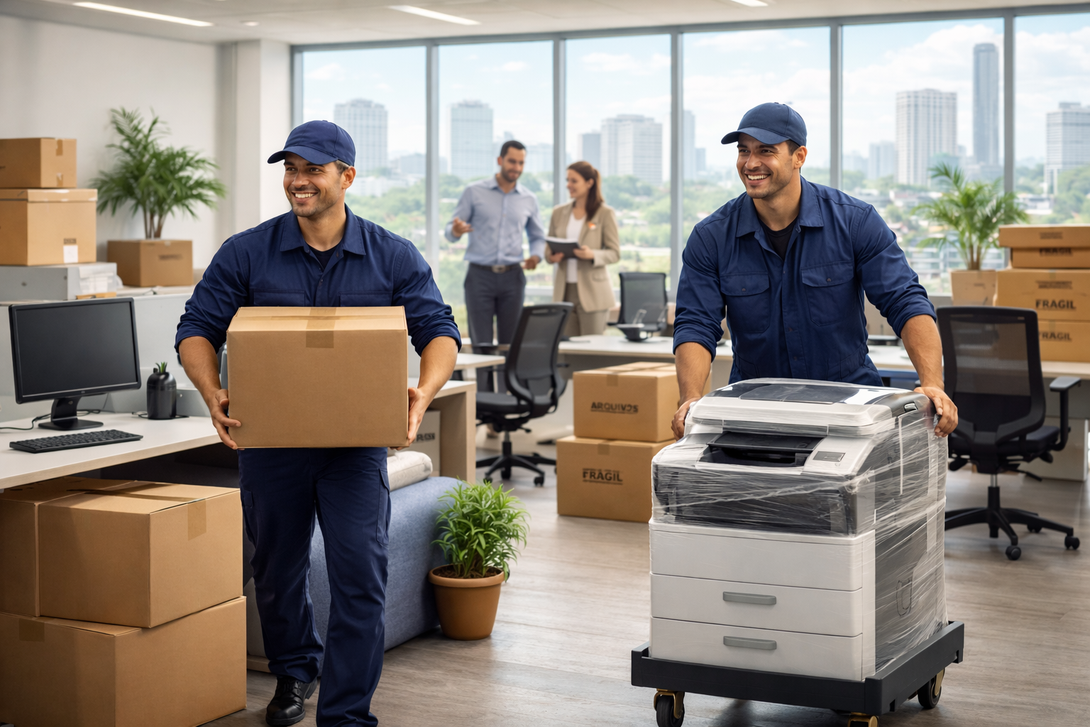 Mudanças Comerciais em Brasília - DF 