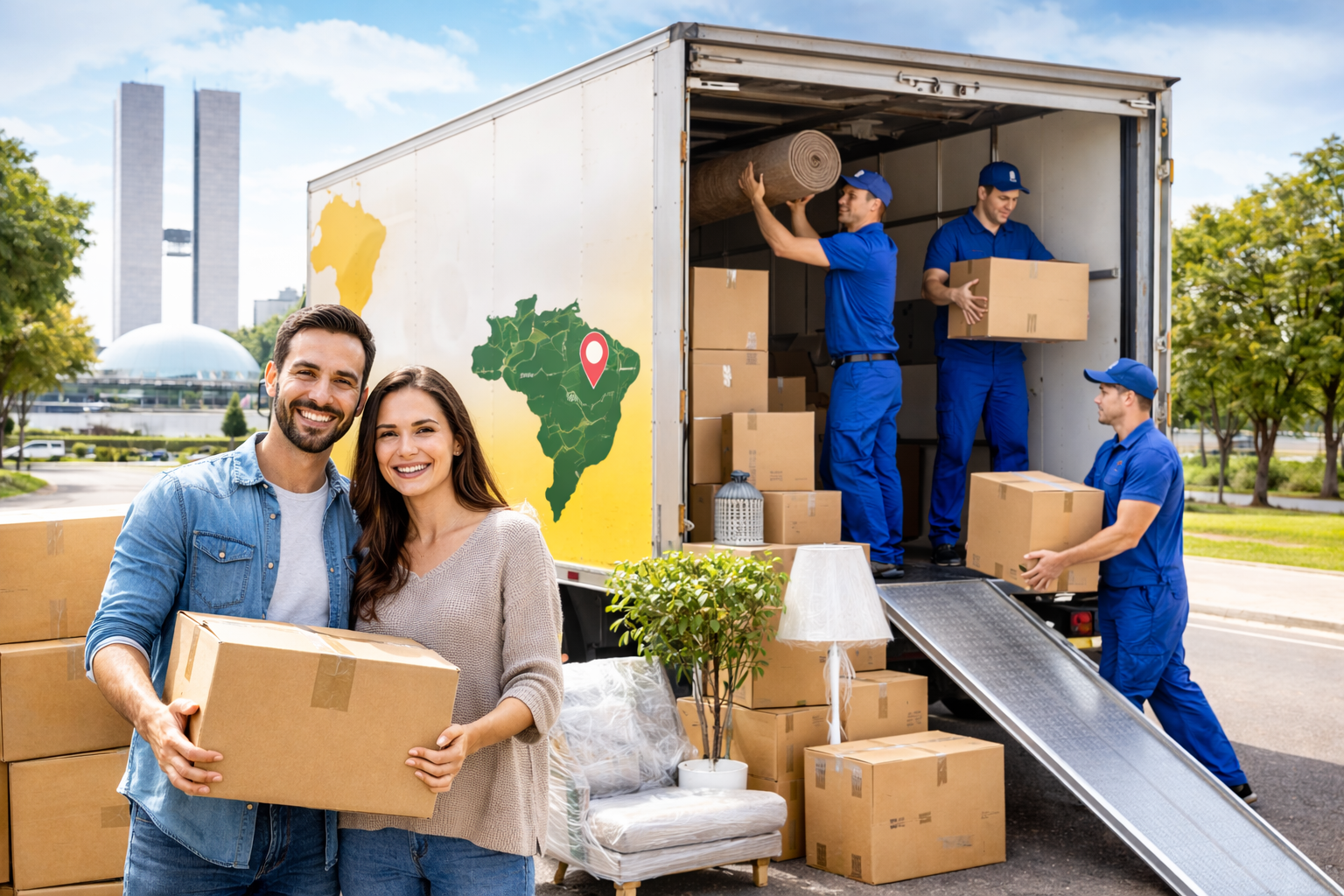 Mudanças Interestaduais em Brasília - DF  