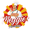 logo meggie's pizzaria