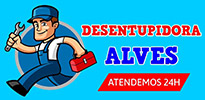 logo desentupidora alves