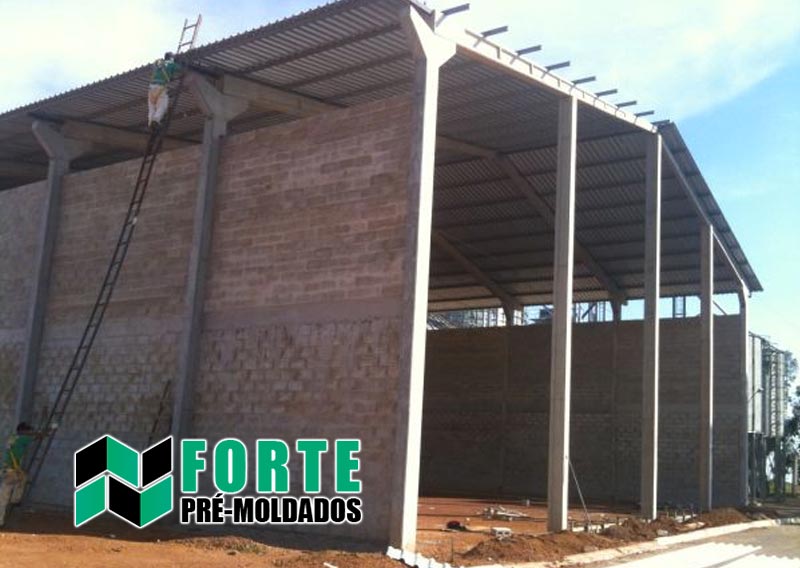 Imagem intro forte pré-moldados galpões