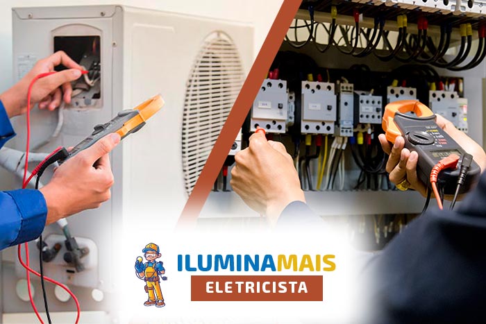 Imagem ilumina mais eletricista