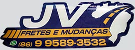 logo jv fretes e mudanças
