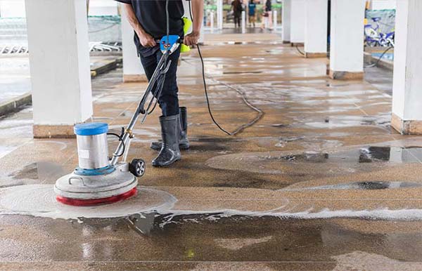 limpeza de pisos em geral