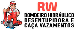 logo rw bombeiro hidráulico
