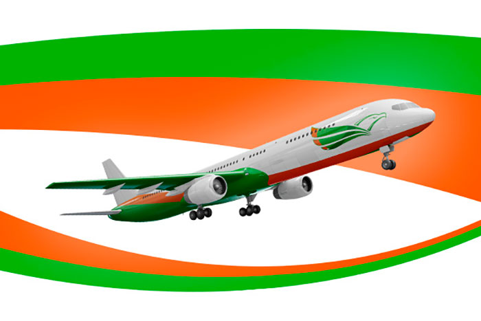 Imagem transporte funerario aéreo comercial