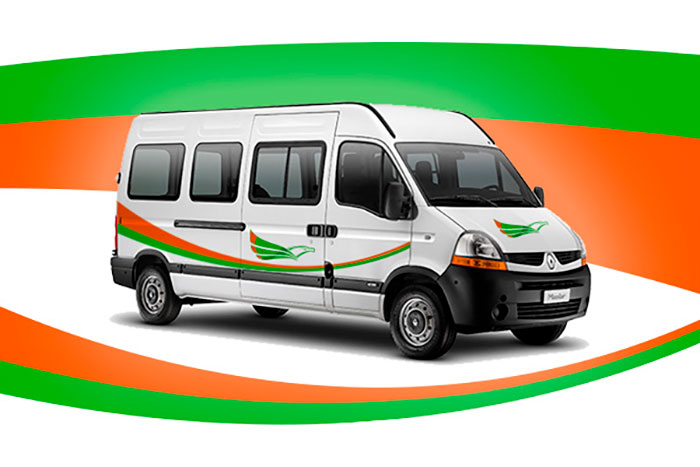 Imagem transporte funerario van exclusiva