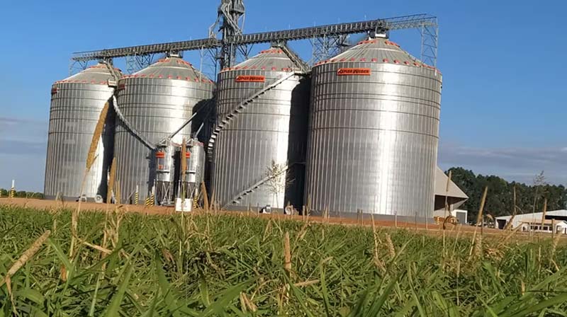 Imagem de construção de silo