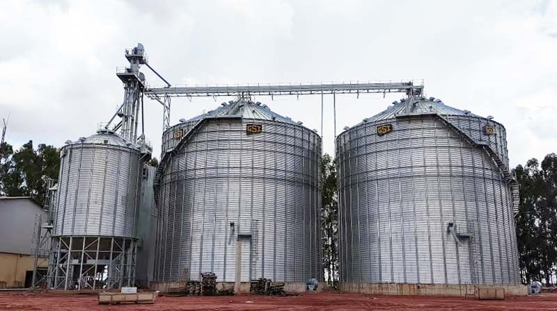 Imagem de construção de silo