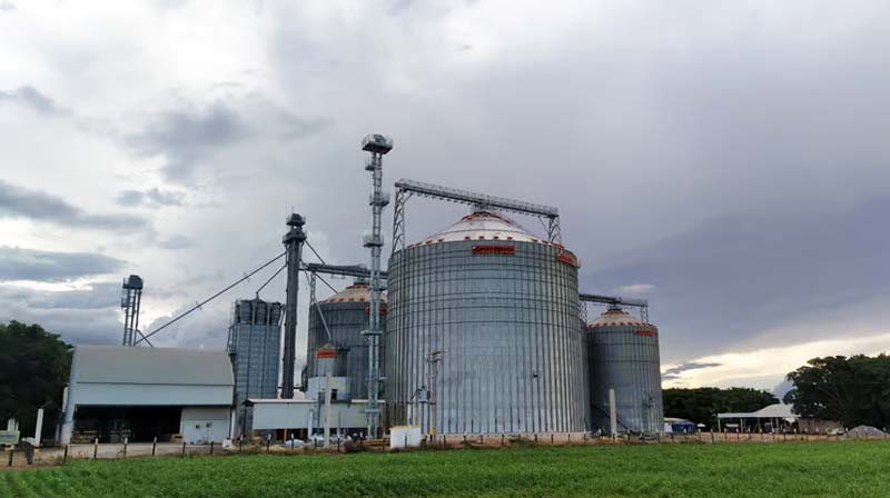 Imagem de construção de silo