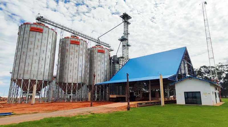 Imagem de construção de silo