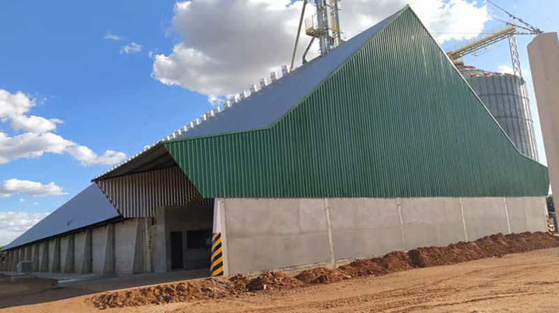 Imagem de galpão graneleiro