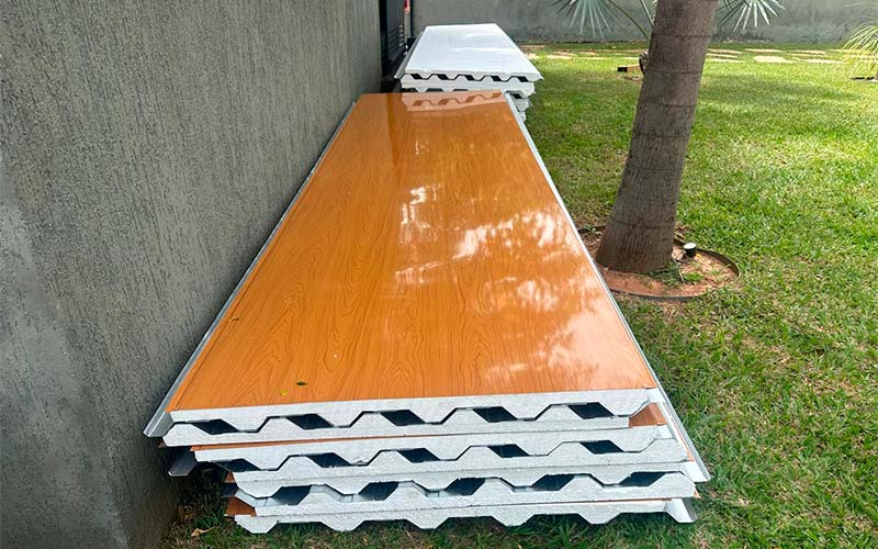 imagem de telha térmica