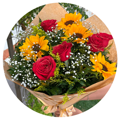 imagem de buque de flores