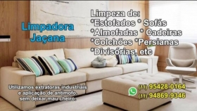 JAÇANA LIMPEZA DE COLCHÃO